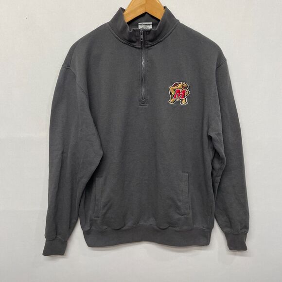 Vintage University of Maryland Terrapins Sweater Sweatshirt Size Medium B354 -8 - Picture 10 of 14